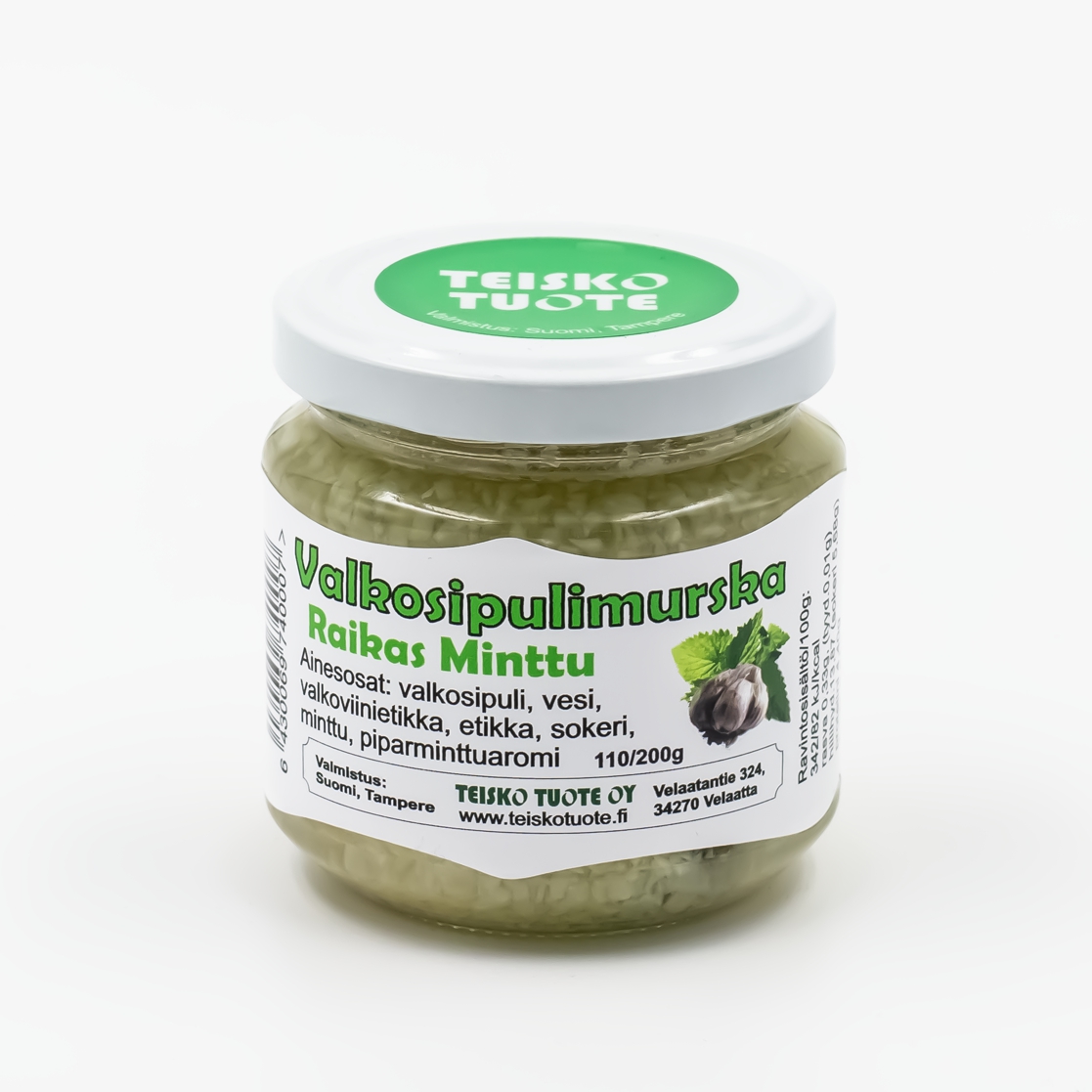 Minttu - valkosipuli murska