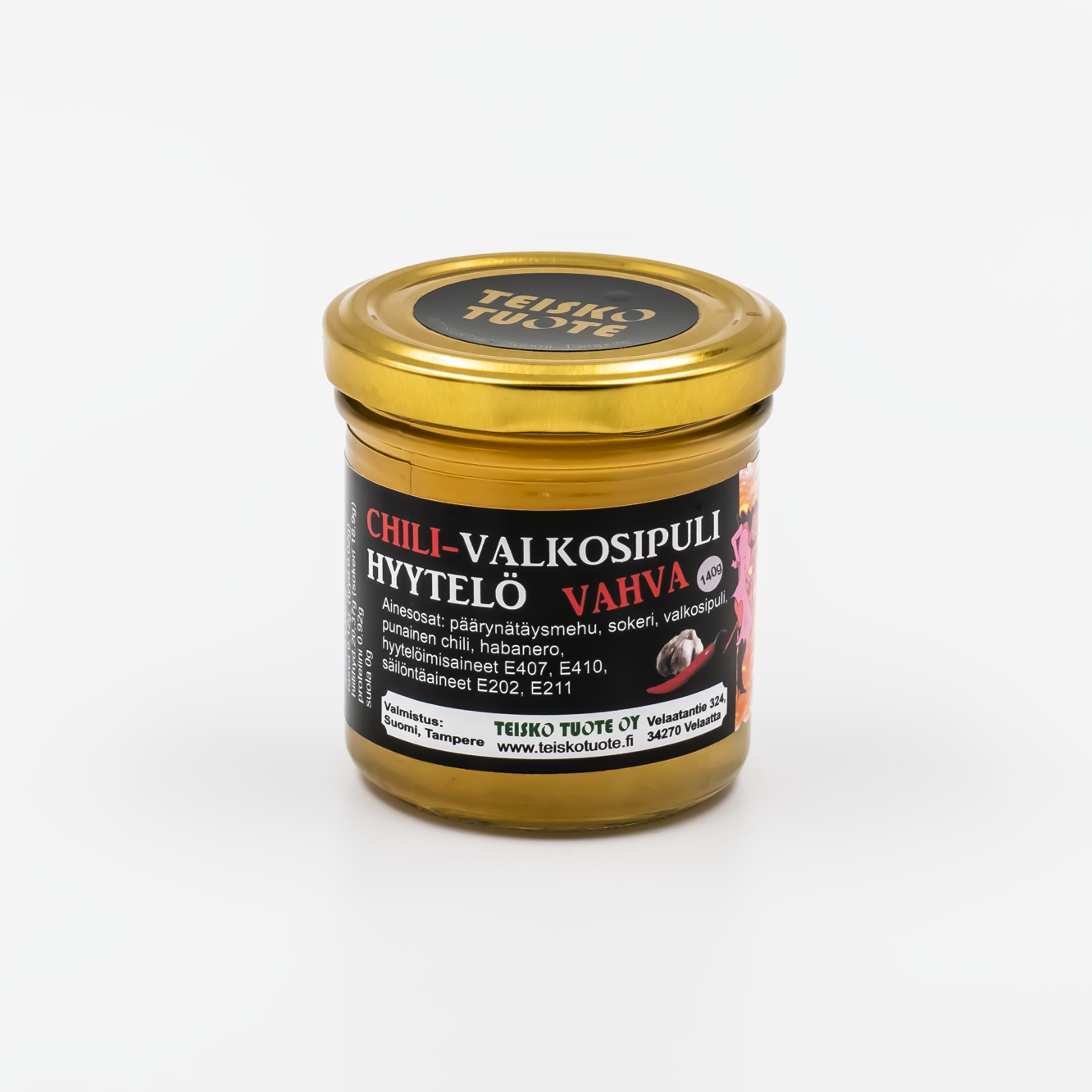 Chili valkosipuli hyytelö
