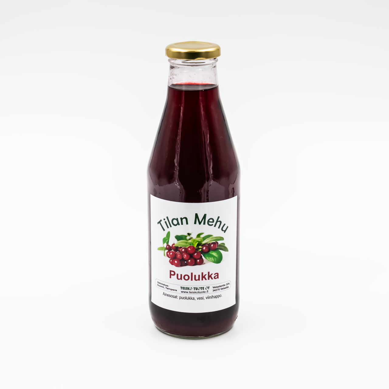 Tilan mehu - puolukka 