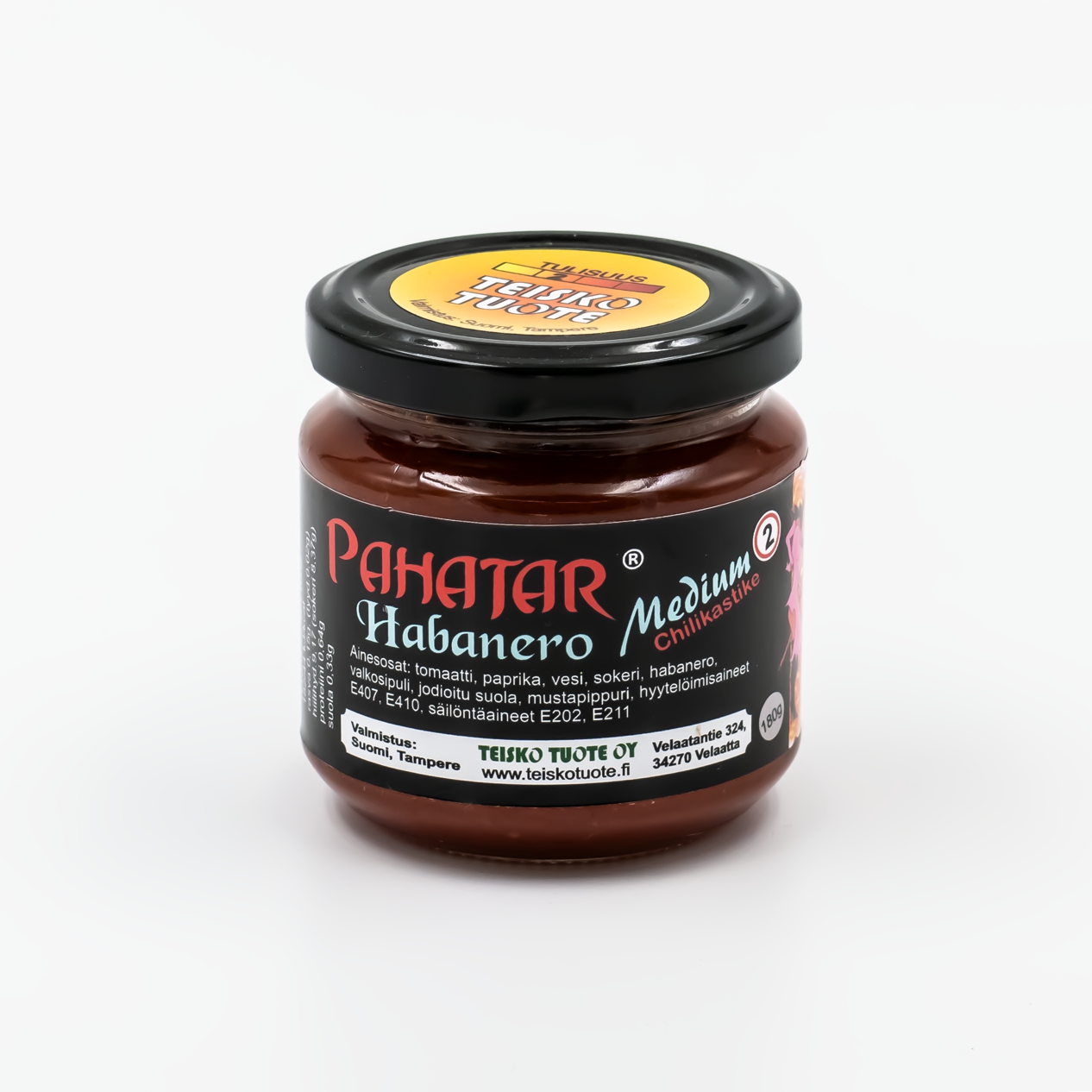 Pahatar - Habaneero - vahvuus 2