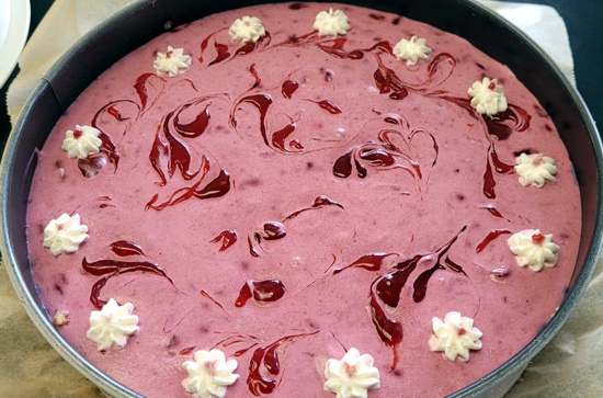 Mansikka juustokakku