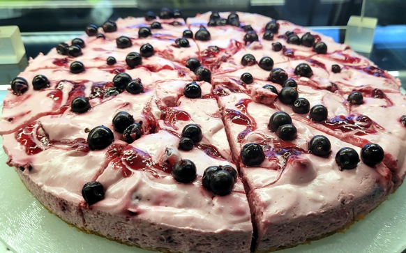 Mustaherukka juustokakku