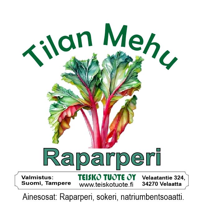 Tilan mehu - raparperi